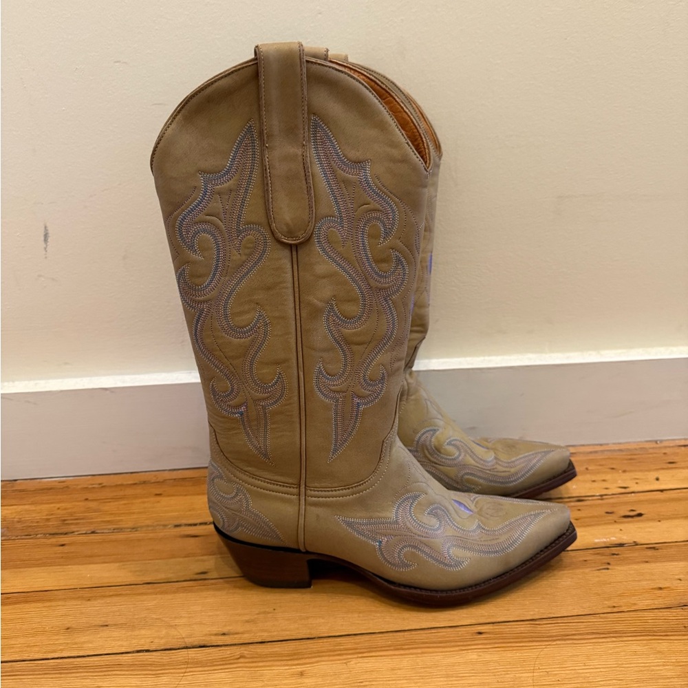 Tan Leather Boots